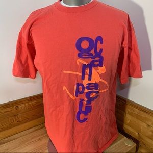 Vintage Coral Ocean Pacific OP Mens XL Tshirt
